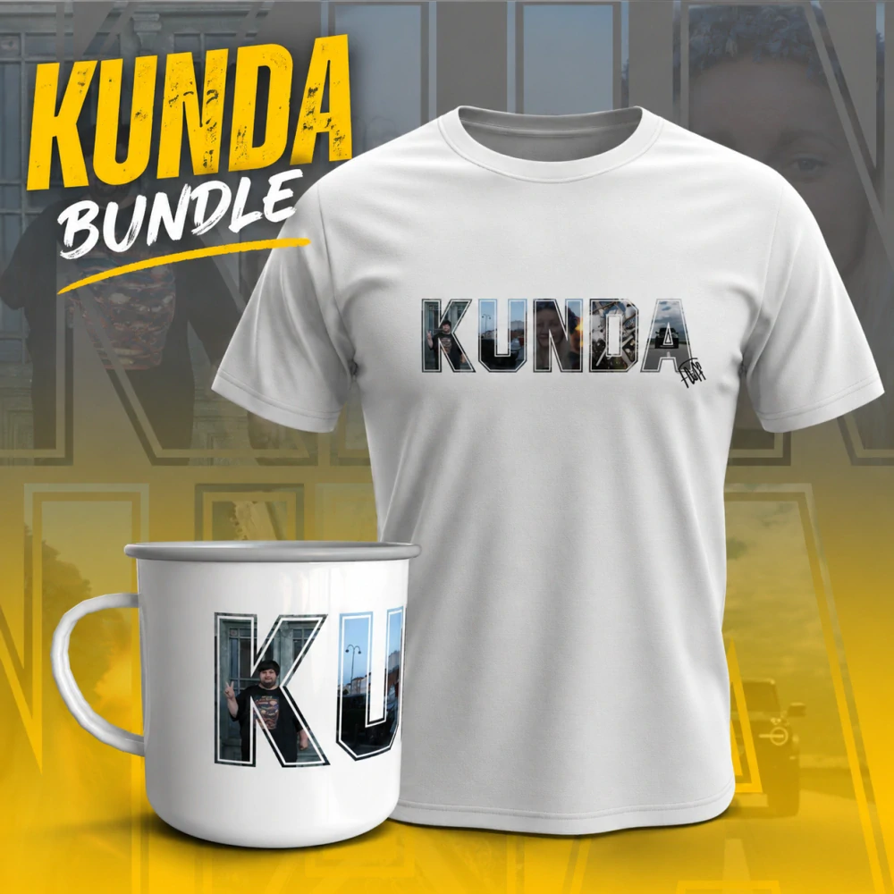 KUNDA bundle (plecháček + tričko)